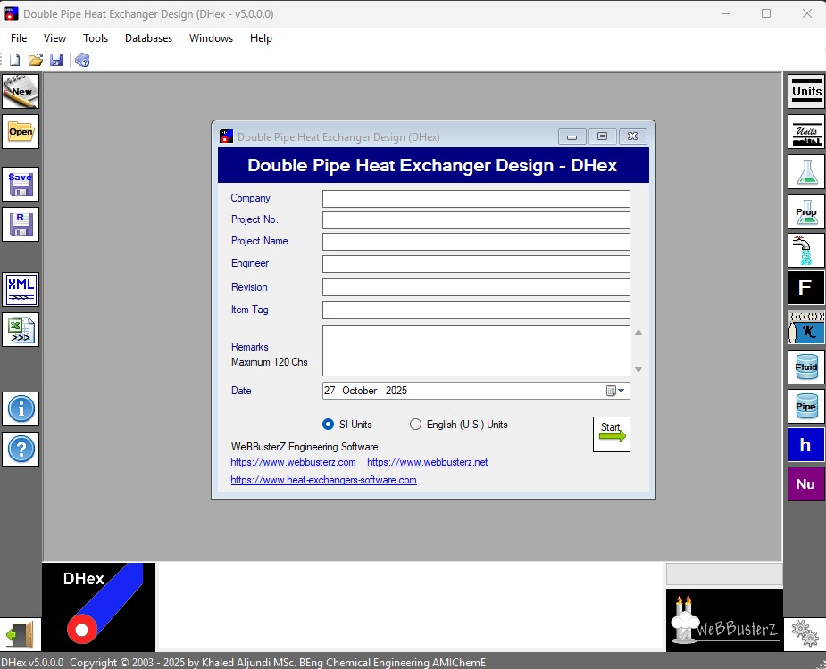 double pipe heat exchanger